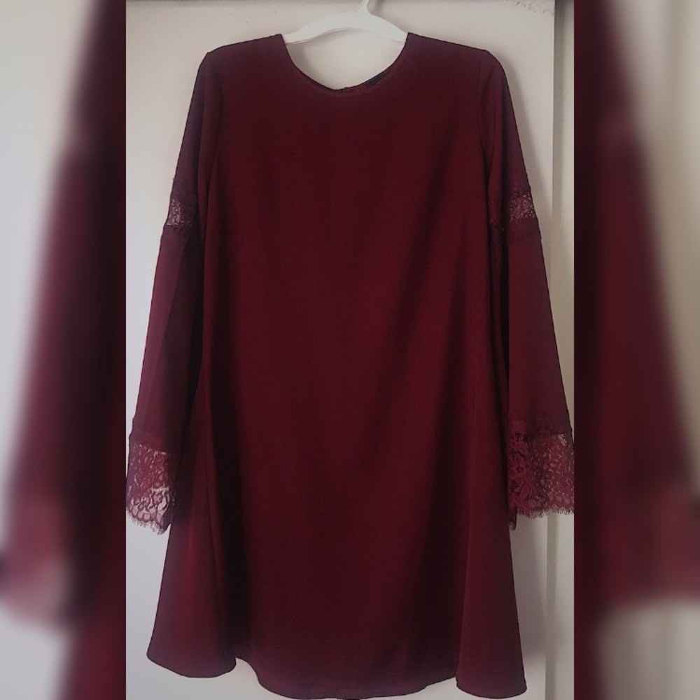 Massimo Maroon/Burgundy Dress